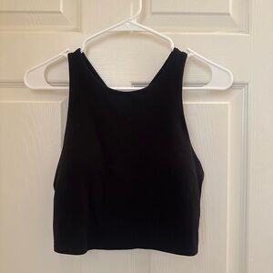Athleta Black Crop Top